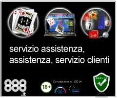 888 casino sicurezza e assitenza clienti